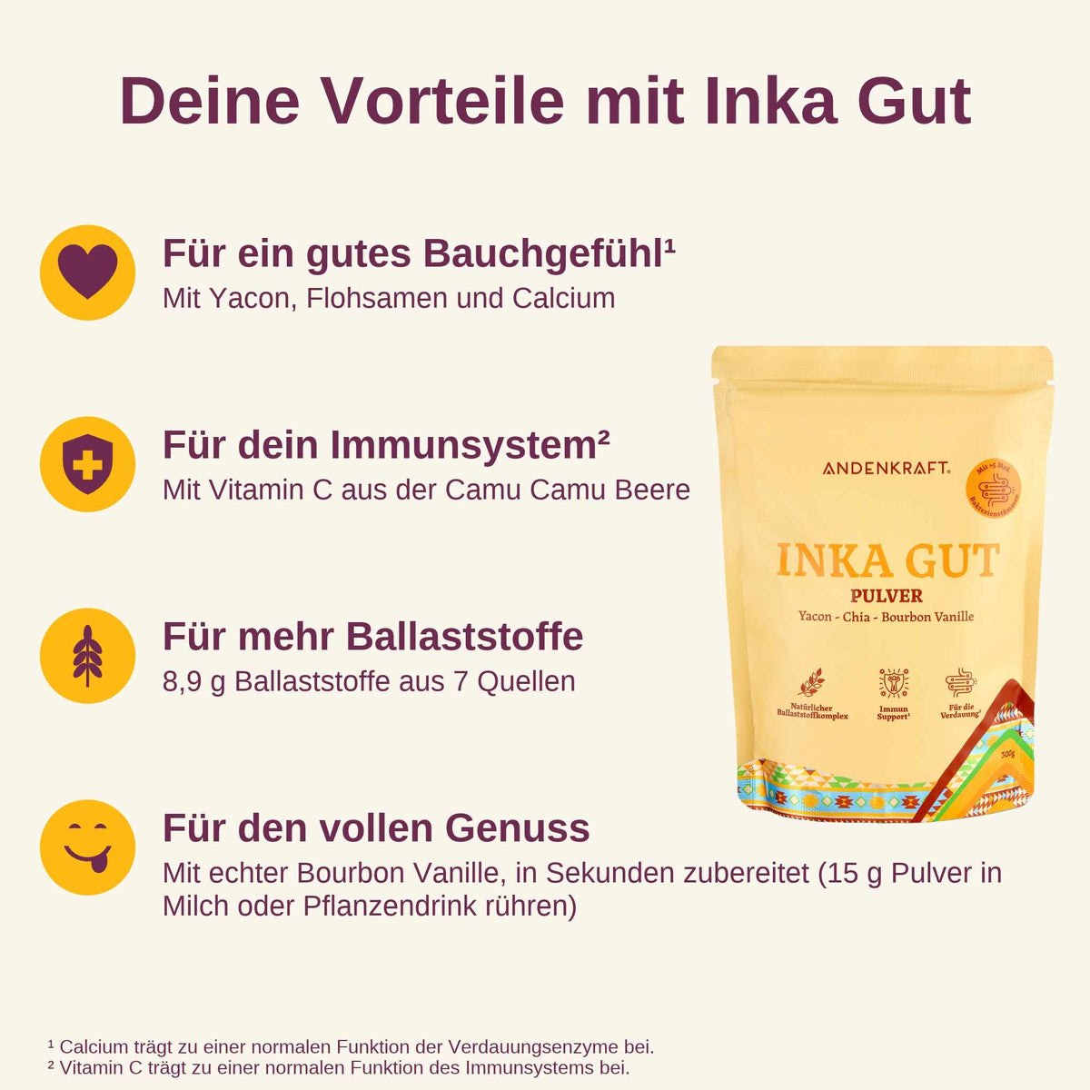 Inka Gut - Darm Routine
