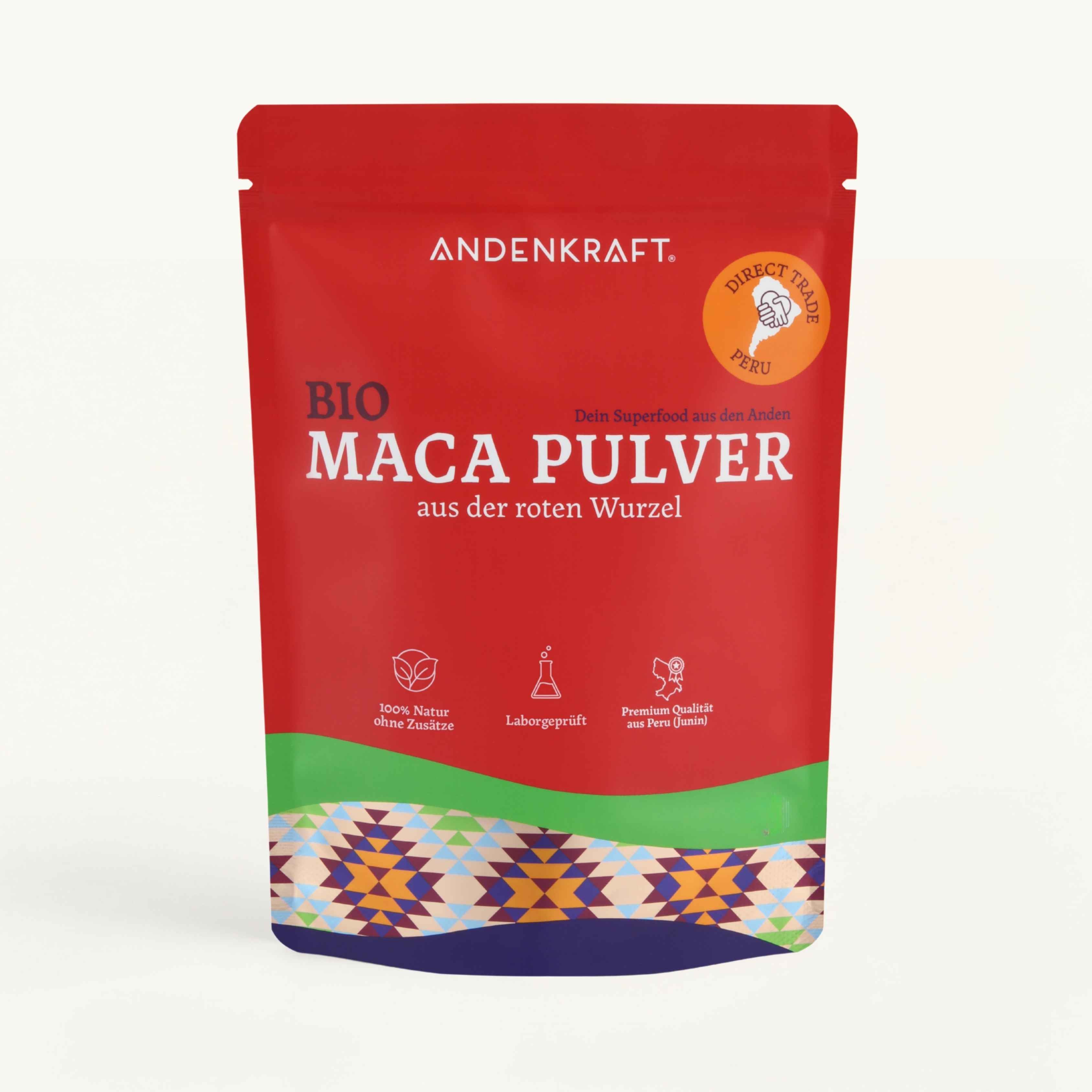 Bio Maca Pulver - rot