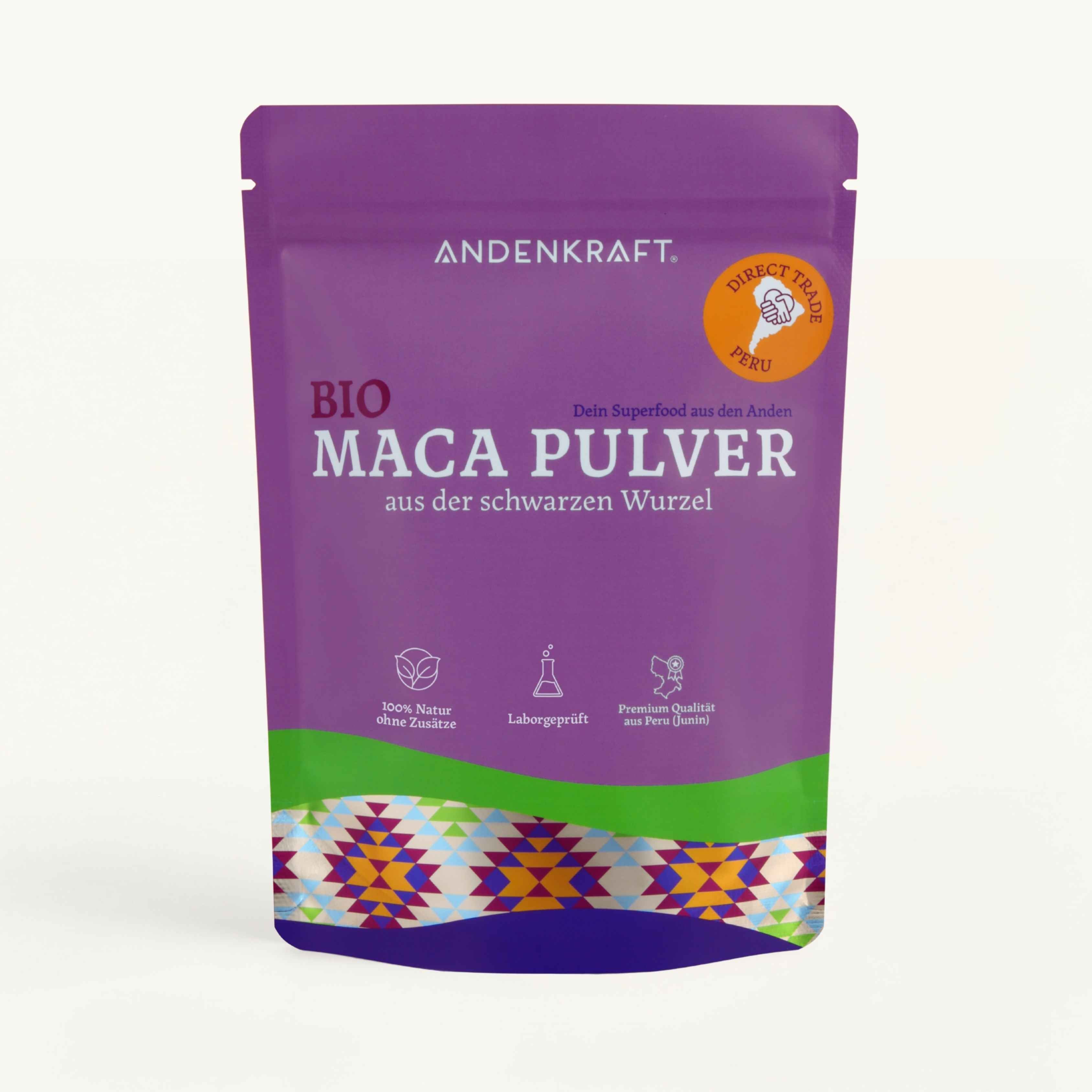 Bio Maca Pulver - schwarz