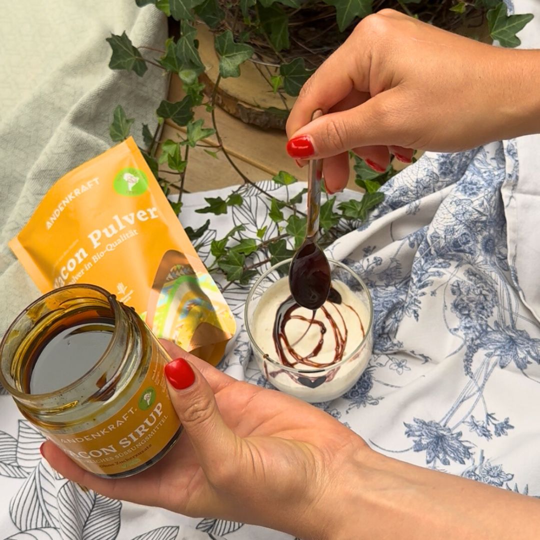 Yacon Sirup Zubereitung