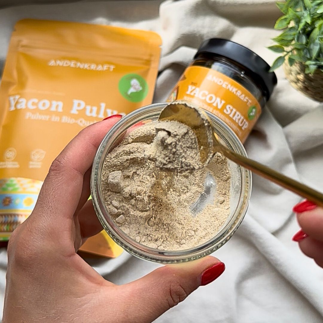 Yacon Pulver Zubereitung