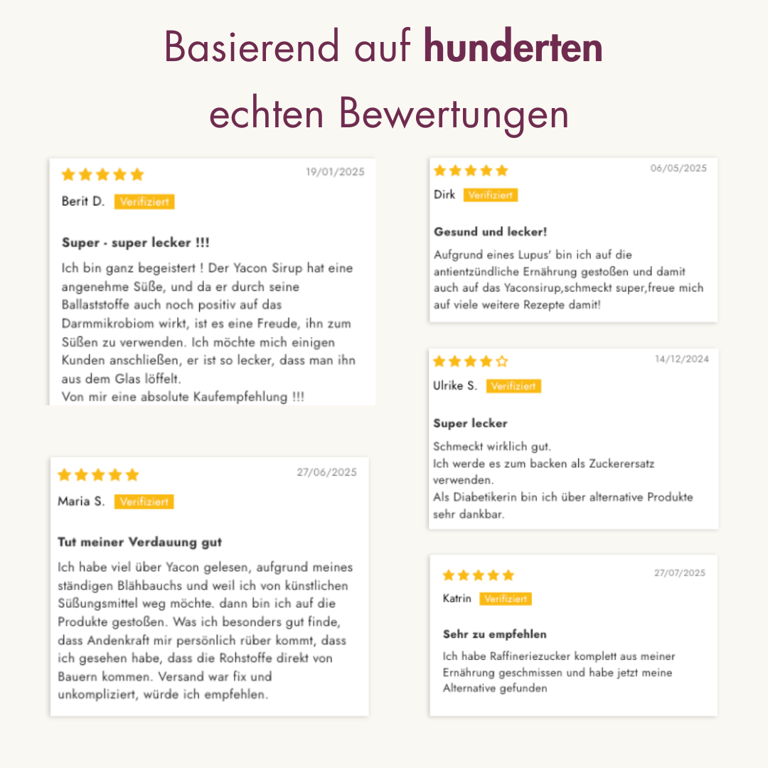 Bio Yacon Sirup Sparset