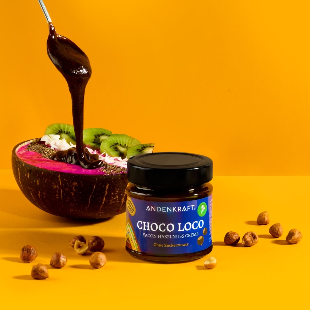 Bio Yacon Haselnuss Creme Choco Loco