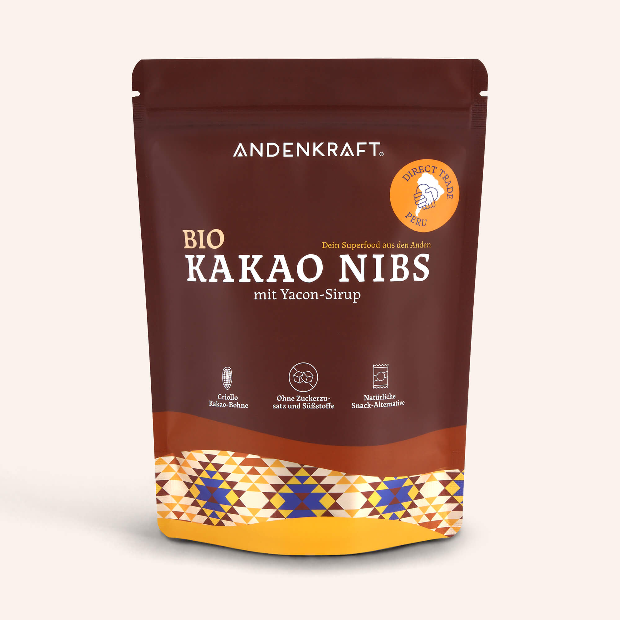 Bio Kakao Nibs mit Yacon Sirup