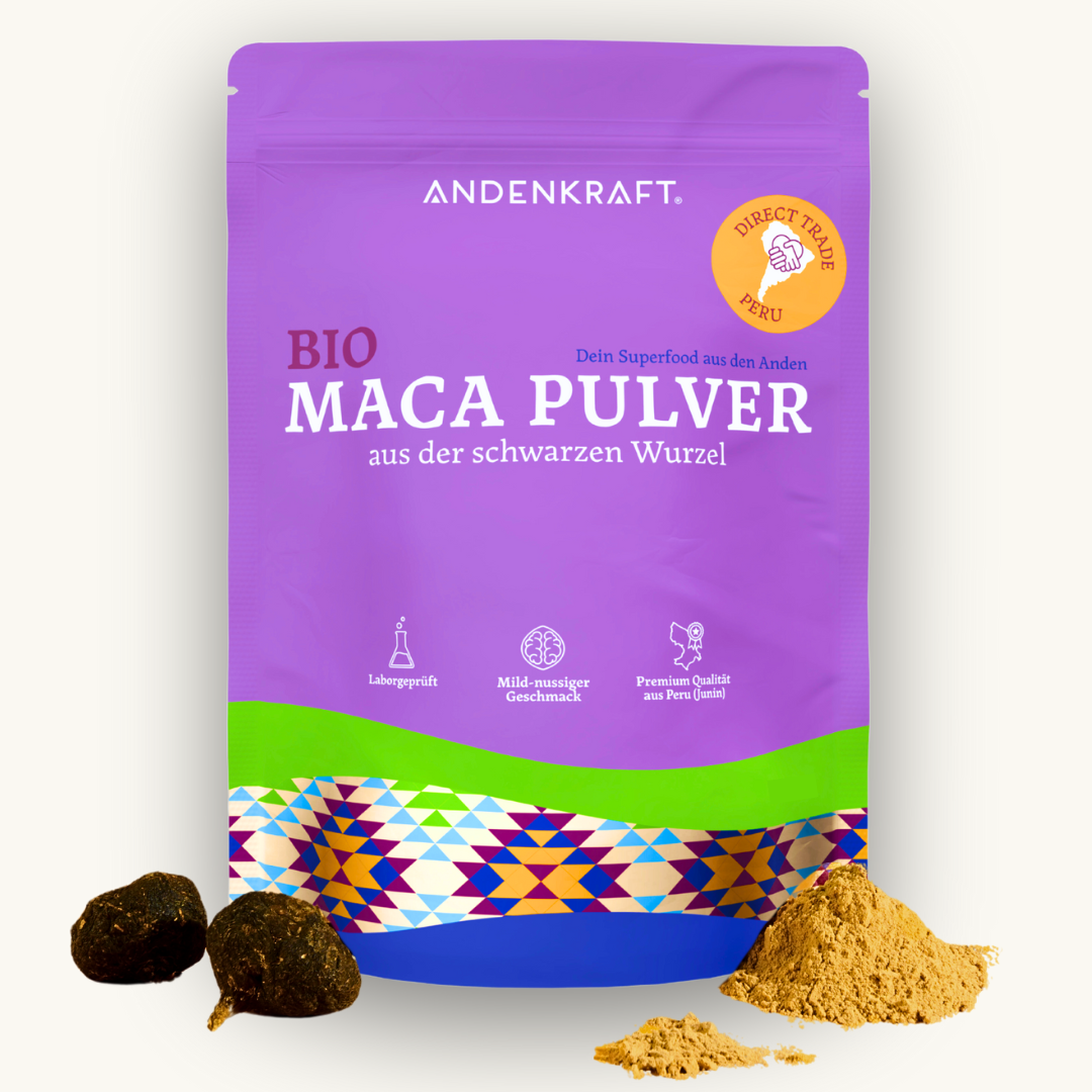 Bio Maca Pulver - schwarz