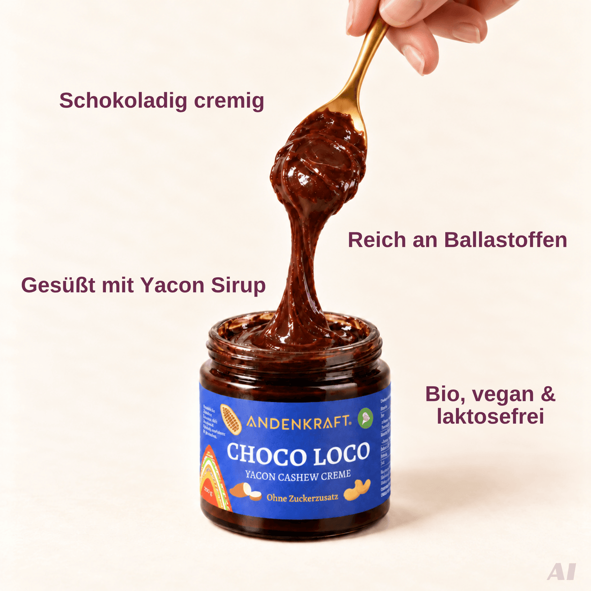 Choco Loco - Yacon Cashew Creme